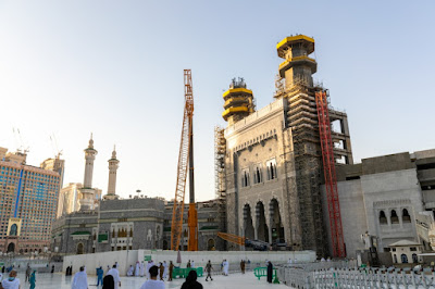 You are currently viewing 45% work completed on 6 minarets during Covid Lockdown