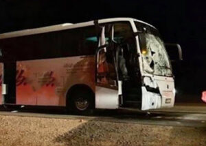 Read more about the article 3 Pilgrims die after bus collision with a camel