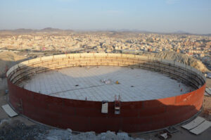 Read more about the article 93% Work Completed on new water reservoir for Masjid Al Haram