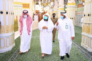 Read more about the article Sheikh Sudais visits Madinah